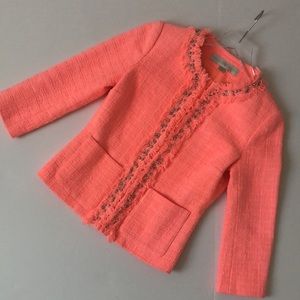 Boston Proper Tweed Jacket Size 2